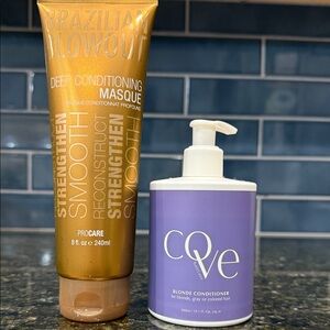 Brazilian Blowout Deep Conditioning Masque, free blonde conditioner